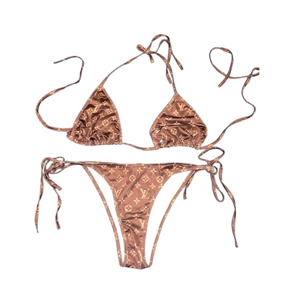 Brown Dupe Bikini